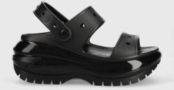 Crocs papucs Classic Mega Crush Sandal fekete, női, platformos, 207989 - fekete Női 42/43