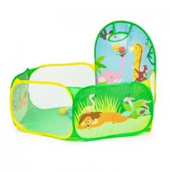 ECOTOYS Cort de joaca Jungla cu 50 de bile multicolore Ecotoys 8114 (EDI8114) - mercaton