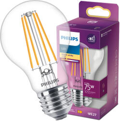 Philips Bec cu LED clasic 75W E27 WW A60 CL ND RFSRT4