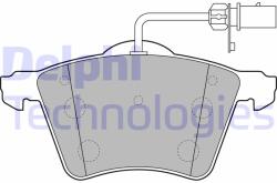 DELPHI LP2021 Set placute frana, frana disc