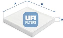 UFI Filtru, aer habitaclu UFI 53.387. 00