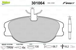 VALEO set placute frana, frana disc VALEO 301064 - automobilus