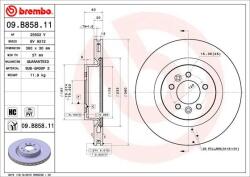 BREMBO Bre-09. B858.11 (09.b858.11)