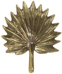 Mars & More Pálmalevél formájú fém fogantyú, arany színű (EHGDKP)