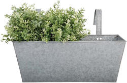 Esschert Design Felakasztható cink virágláda, 7 literes (OZ03) - kertesotthonbolt