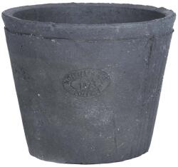 Esschert Design Terrakotta virágcserép, szürke, 16 cm átmérőjű (AT33)