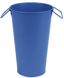 Esschert Design Fém váza, 1, 2 literes, sötétkék, 18 cm (EL106-SK)