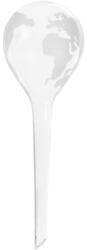 Esschert Design Virágföldbe szúrható üveg vízadagoló, földgömb mintával, 20 cm (WH12)