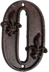 Esschert Design Öntöttvas házszám, 0 (DB62-0)