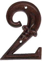 Esschert Design Öntöttvas házszám, 2 (DB62-2)