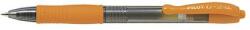 Pilot Roller cu gel Pilot G-2 diverse culori 0.7 mm cu click portocaliu (PBL-G2-7O)
