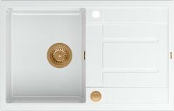 Quadron Morgan 111 white/copper Chiuveta
