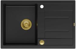 Quadron Morgan 111 carbon black/gold Chiuveta