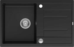 Quadron Morgan 111 carbon black/inox Chiuveta