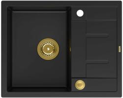 Quadron Morgan 116 carbon black/gold Chiuveta