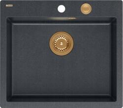 Quadron Morgan 110 black diamond/copper Chiuveta