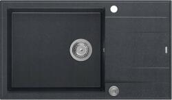 Quadron Evan 136 XL black diamond/inox Chiuveta