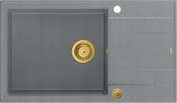 Quadron Evan 136 XL grey/gold Chiuveta