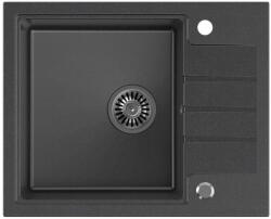 Quadron Pop Peter 116 black dotted Chiuveta