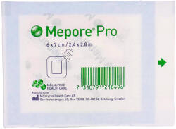 Mölnlycke Mepore Pro steril kötszer 6 x 7 cm 1x