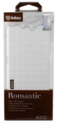 Inkax ROMANTIC CHOCOLATE PV-10 Fehér Színű 6000mAh Power Bank
