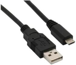 Alcatel 80cm Fekete MicroUSB Adatkábel Gyári CDA0000024C2