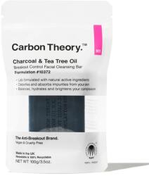 Carbon Theory Tisztító arcszappan Charcoal & Tea Tree Oil Breakout Control (Facial Cleansing Bar) 100 g