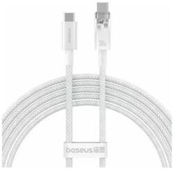 Baseus Cablu Incarcare Baseus Explorer Series USB-C La USB-C 100W 2m Alb (P10319703221-01)