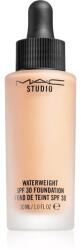 MAC Cosmetics Studio Waterweight SPF 30 Foundation könnyű hidratáló alapozó SPF 30 árnyalat NW 22 30 ml