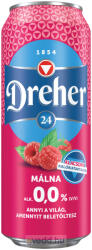 Dreher 24 0, 5L Málna Ízű Alkoholmentes Dobozos Sör (DRS)*