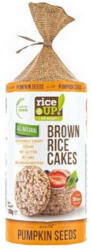 RiceUP! puffasztott rizs szelet tökmagos - 120g