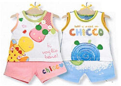 Chicco Short + póló együttes, kék - 80-as