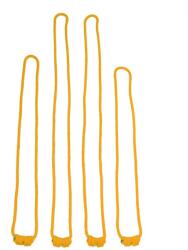 Bindu Komplett jógakötél szett - Sárga - Bindu