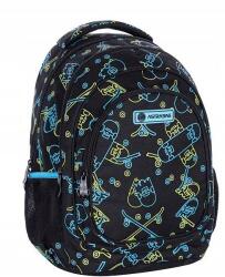 Astra ergonomikus iskolatáska, hátizsák - Neon Skate (502022006)