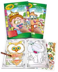Crayola Vicces arcok matricás foglalkoztató füzet (04-7349)