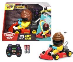 Dickie Toys Dickie Fart Kart RC távirányítós versenyautó vicces funkcióval (251106018)