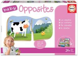 Educa Baby oktató puzzle - Ellentétek (18122)