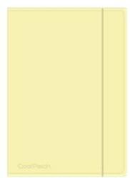 COOLPACK PP gumis mappa A4-es - Powder Yellow (21047CP)