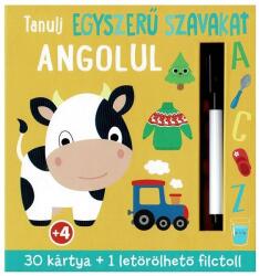 Tanulj egyszerű szavakat angolul - tanulókártya