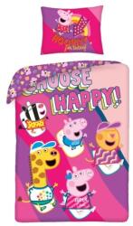 Peppa malac ágyneműhuzat szett - Hooray for today (PE-3262BL)