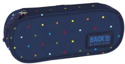 DERFORM BackUp ovális tolltartó színes kockás (PB1A15) - gigajatek