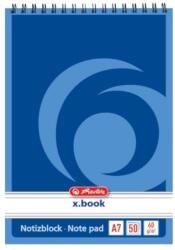 Herlitz Bloc notes A7 cu spira Herlitz, 50 file, Dictando (0110718)