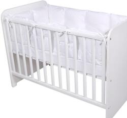 Lorelli Apărătoare pentru pătuț Lorelli Uni - 60 x 120 cm, alba (20830070001)