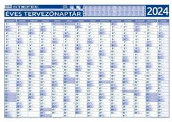 STIEFEL Tervezőnaptár STIEFEL 2026 70x100 cm 2 oldalas éves 14 havi 2026-100F (2026-100F)