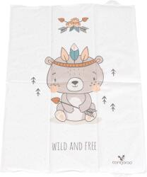 Cangaroo Pliabila salteluță de înfășat Cangaroo - Wild and free Bear (109549) Saltea de infasat