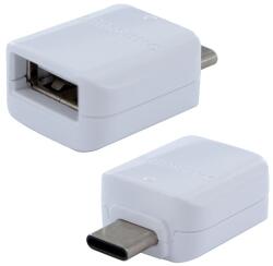 Samsung adapter USB aljzat - Type-C, OEM, FEHÉR EE-UN930BWE / GH98-40216A (EE-UN930BWE / GH98-40216A)