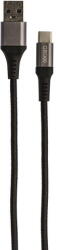 Grixx Cablu date GRIXX - USB-C to USB, impletit, lungime 3m - negru (GRCACUSBFBK03) - pcone