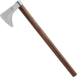  Topor viking cu mâner de lemn