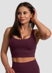 GymBeam Sutien sport Cut-Out Eggplant M