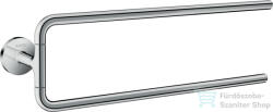 Hansgrohe AXOR UNIVERSAL CIRCULAR 49 cm-es dupla fali törölközőtartó, króm 42822000 (42822000)